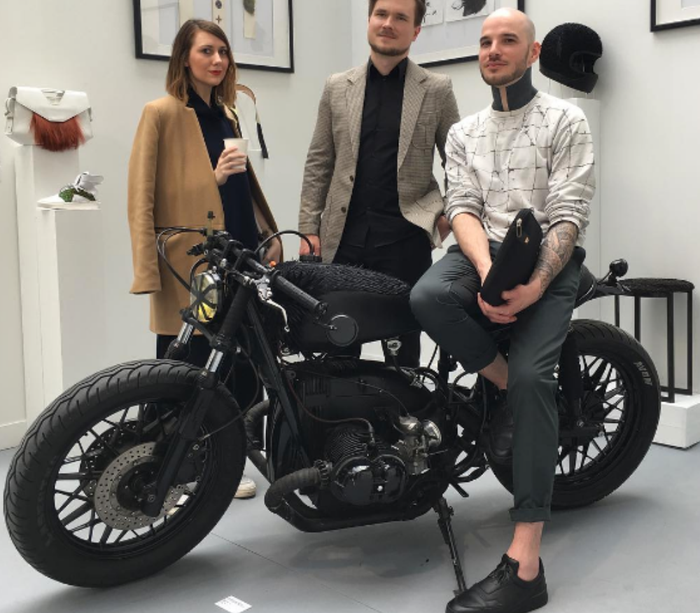 maxime leroy ; atelier m marceau ; plumasserie ; plumassier ; motorcycle 